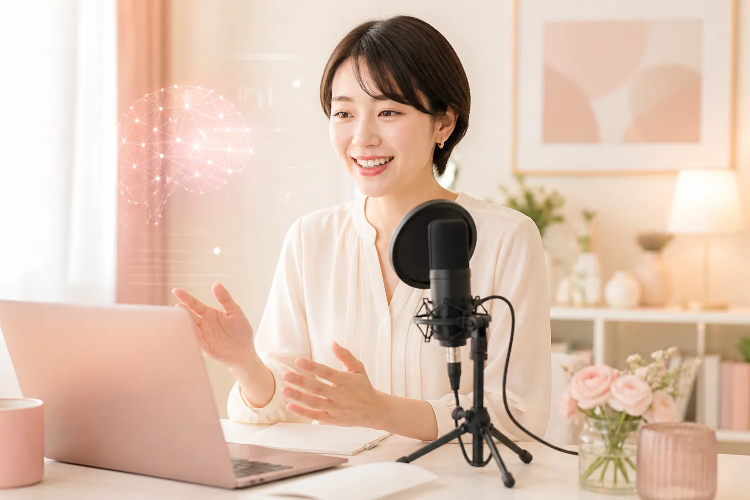 Podcast収録とAIツールを活用した情報発信